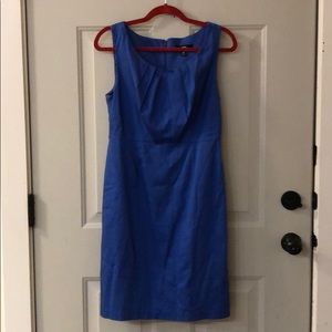 Royal Blue Zip-Up Dress
